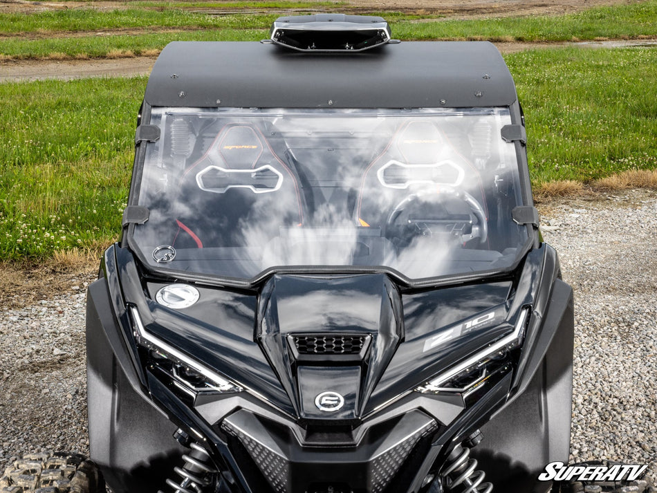SuperATV CFMOTO ZForce Z10 Scratch-Resistant Full Windshield
