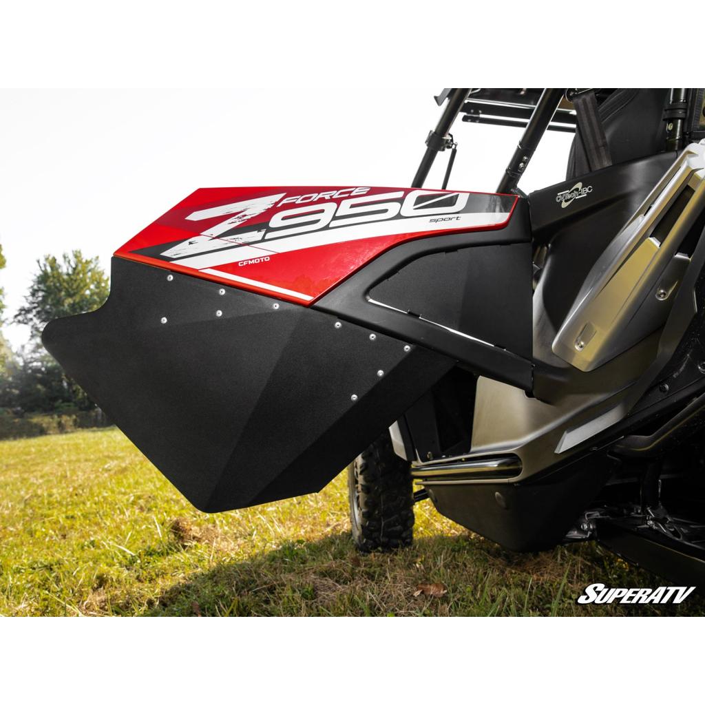 CFMOTO ZForce Aluminum Lower Doors - MojoMotoSport.com