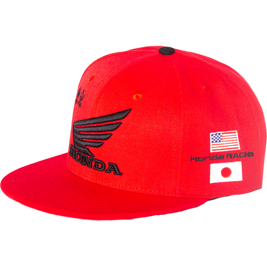 D - COR Honda Factory Snapback Hat - MojoMotoSport.com
