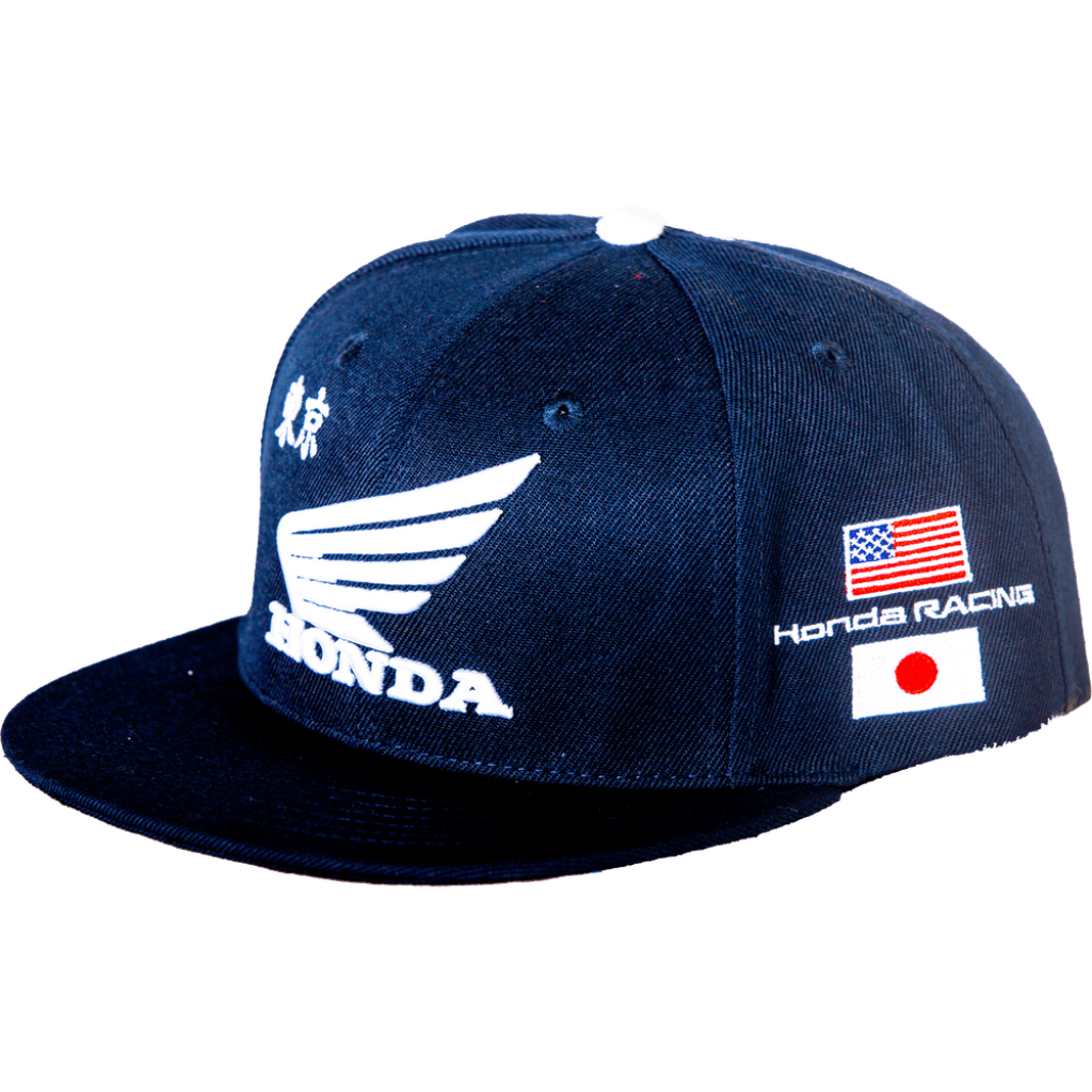 D - COR Honda Factory Snapback Hat - MojoMotoSport.com
