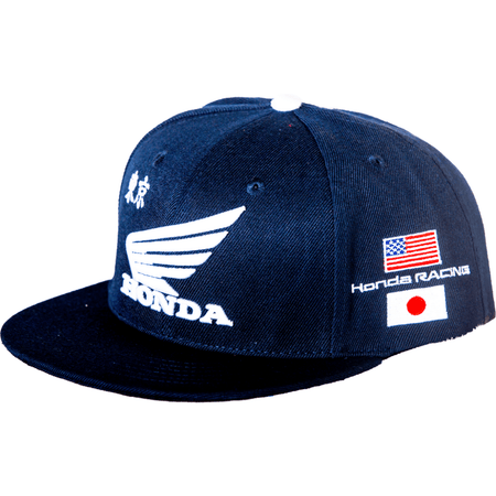 D - COR Honda Factory Snapback Hat - MojoMotoSport.com