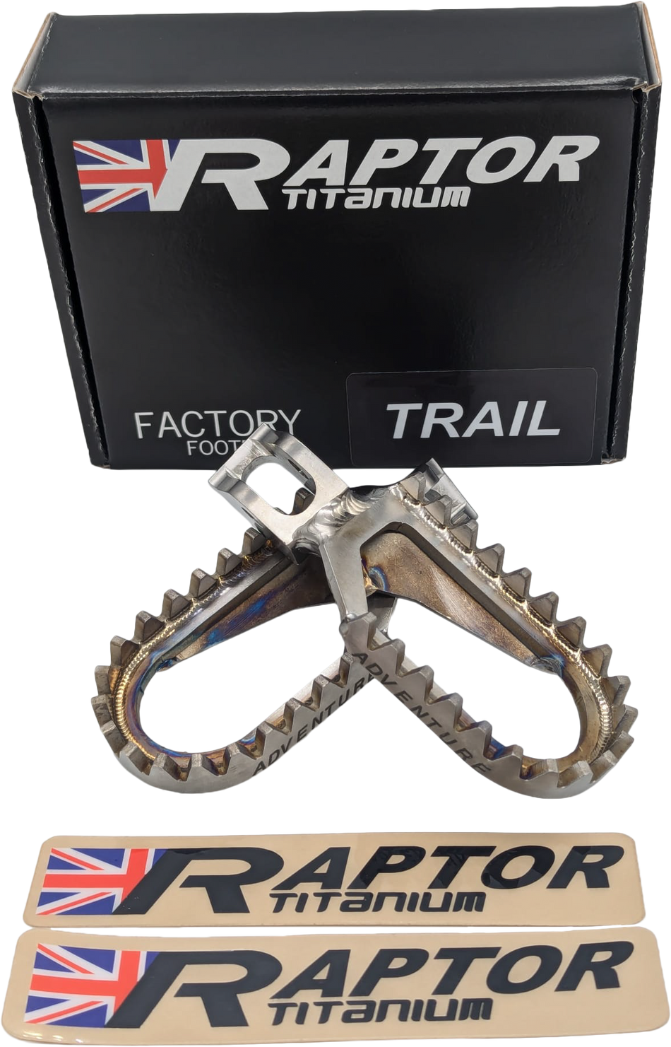 Titanium Foot Pegs Adv Pr Tri