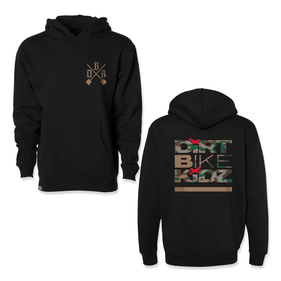 DBK Camo Shovels Hoodie - MojoMotoSport.com