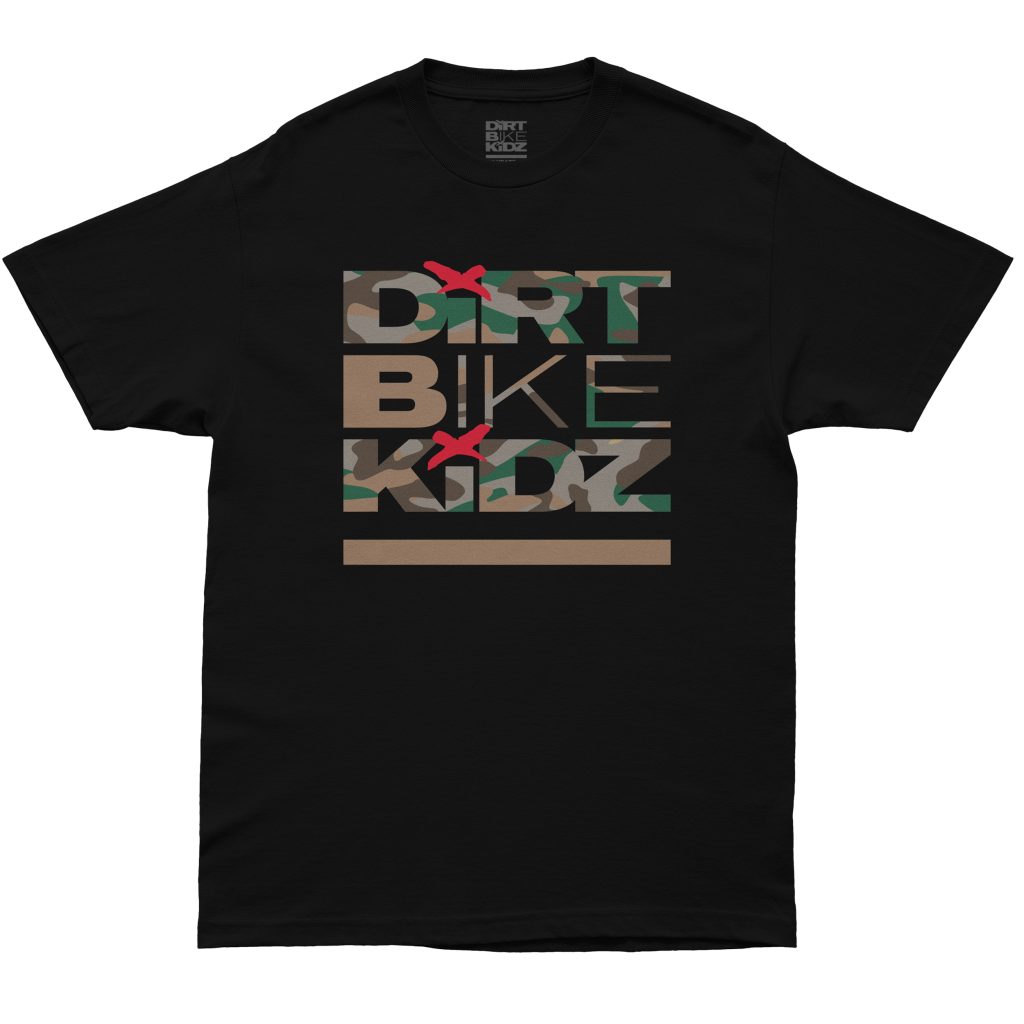 DBK Classic Camo Youth Tee - MojoMotoSport.com