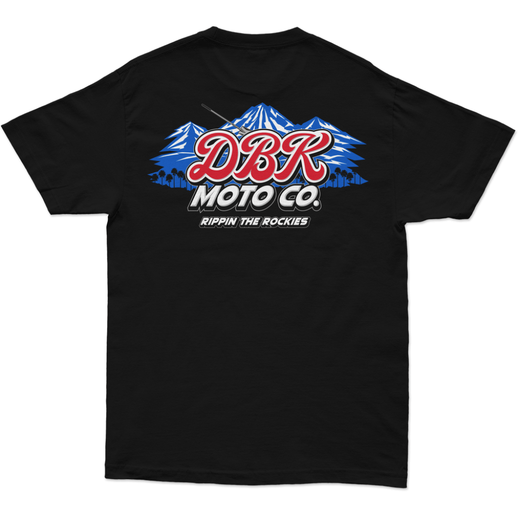 DBK Ripping the Rockies Tee - MojoMotoSport.com