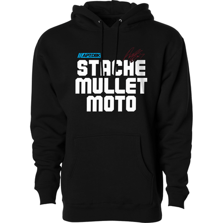 DBK Stache Mullet Moto Hoodie - MojoMotoSport.com