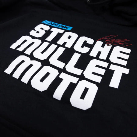 DBK Stache Mullet Moto Youth Hoodie - MojoMotoSport.com