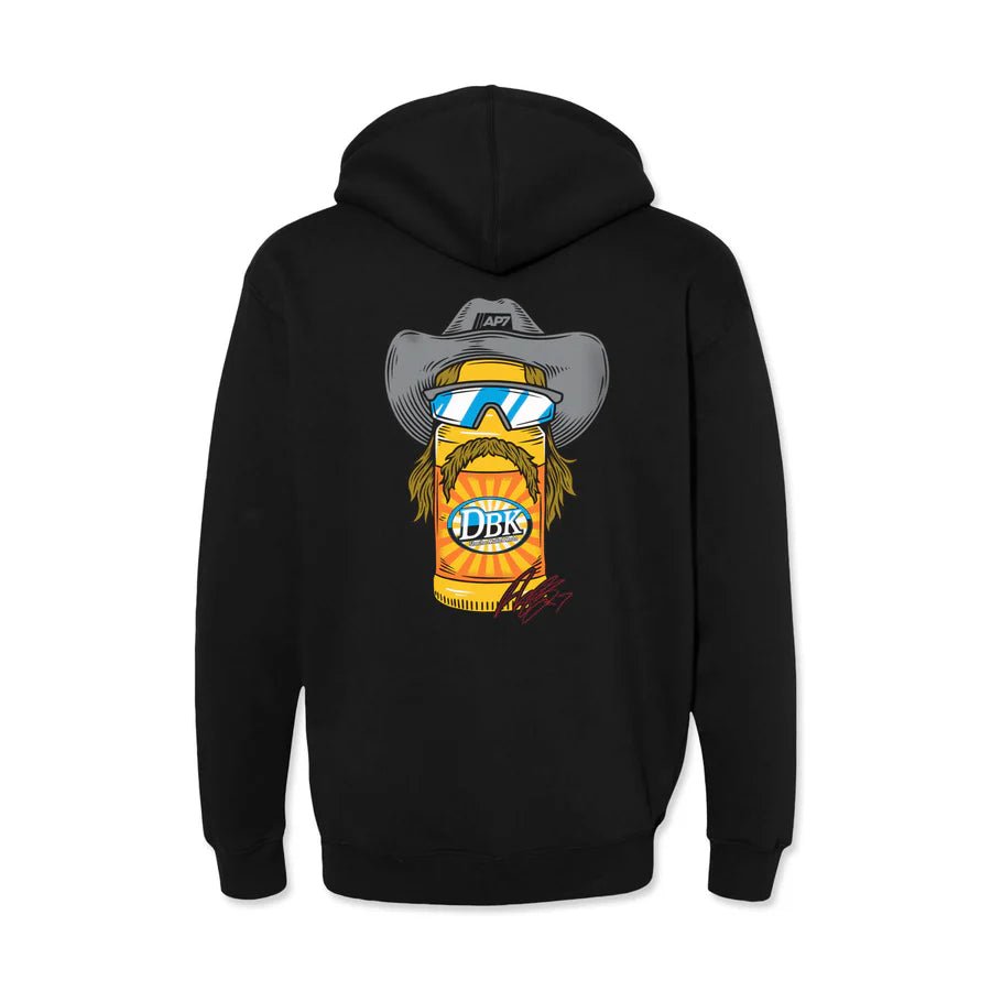 DBK Stache Mullet Moto Youth Hoodie - MojoMotoSport.com