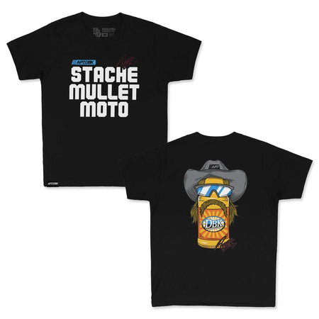 DBK Stache Mullet Moto Youth Tee - MojoMotoSport.com