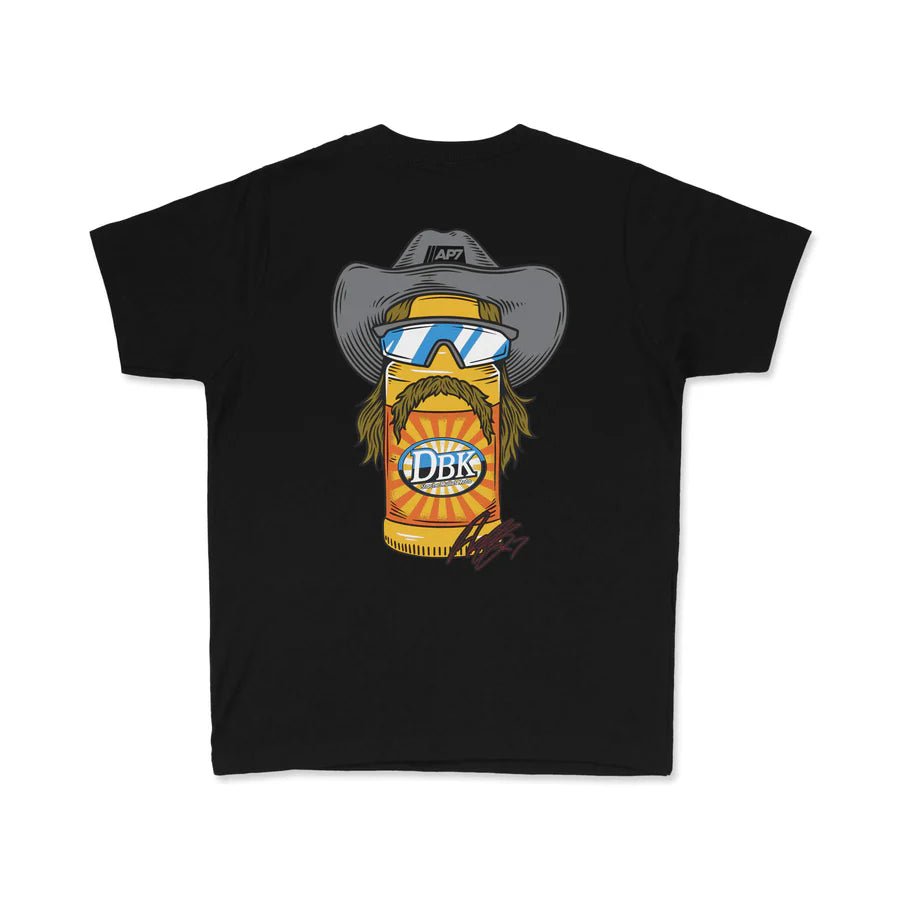 DBK Stache Mullet Moto Youth Tee - MojoMotoSport.com