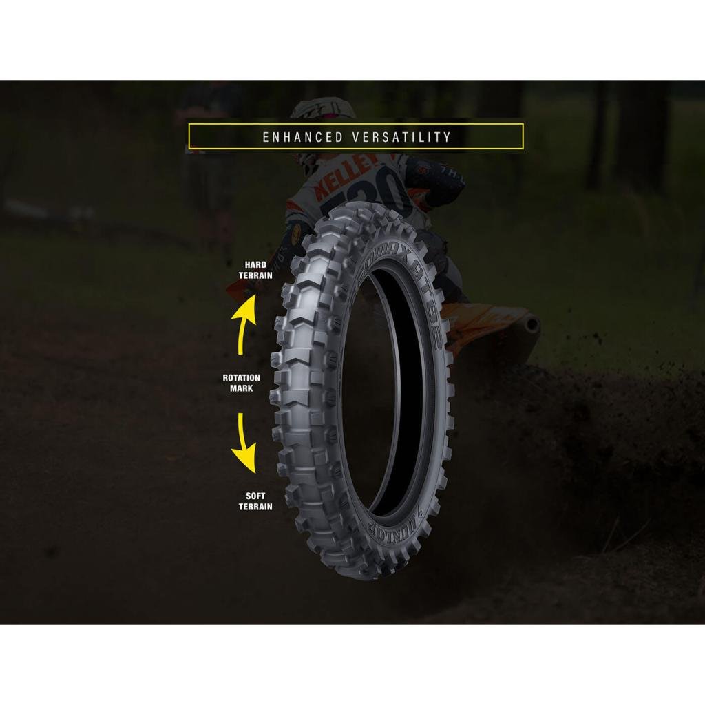 Dunlop Geomax AT82 Bi - Directional Soft - Hard Terrain Tires - MojoMotoSport.com