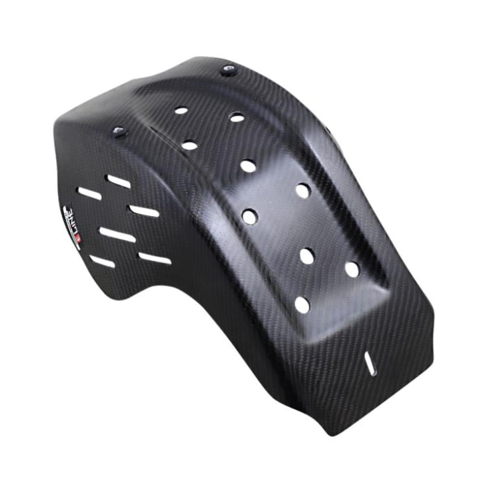 E - Line - KTM/Husqvarna 500/501 Carbon Fiber Full Coverage Skid Plate ('20 - '22) | MSP50020 - MojoMotoSport.com