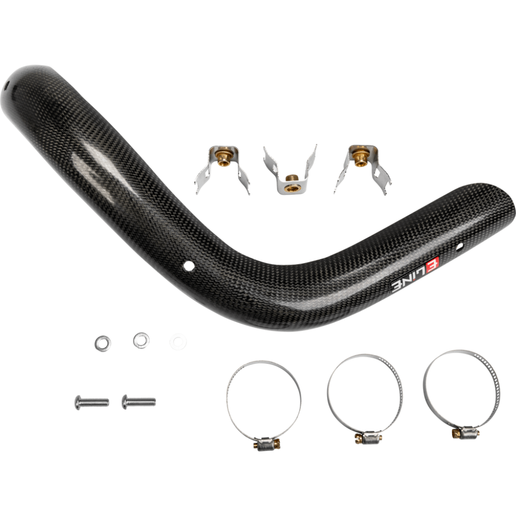 E - Line Stock Header Heat Shield for 2021 - 2023 GasGas MC/EX 350F | GHS35020 - MojoMotoSport.com