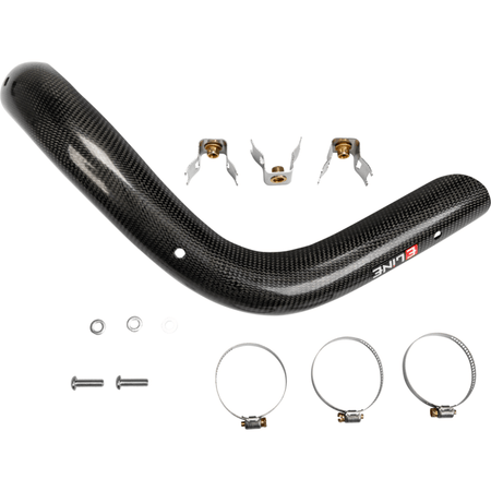 E - Line Stock Header Heat Shield for 2021 - 2023 GasGas MC/EX 350F | GHS35020 - MojoMotoSport.com
