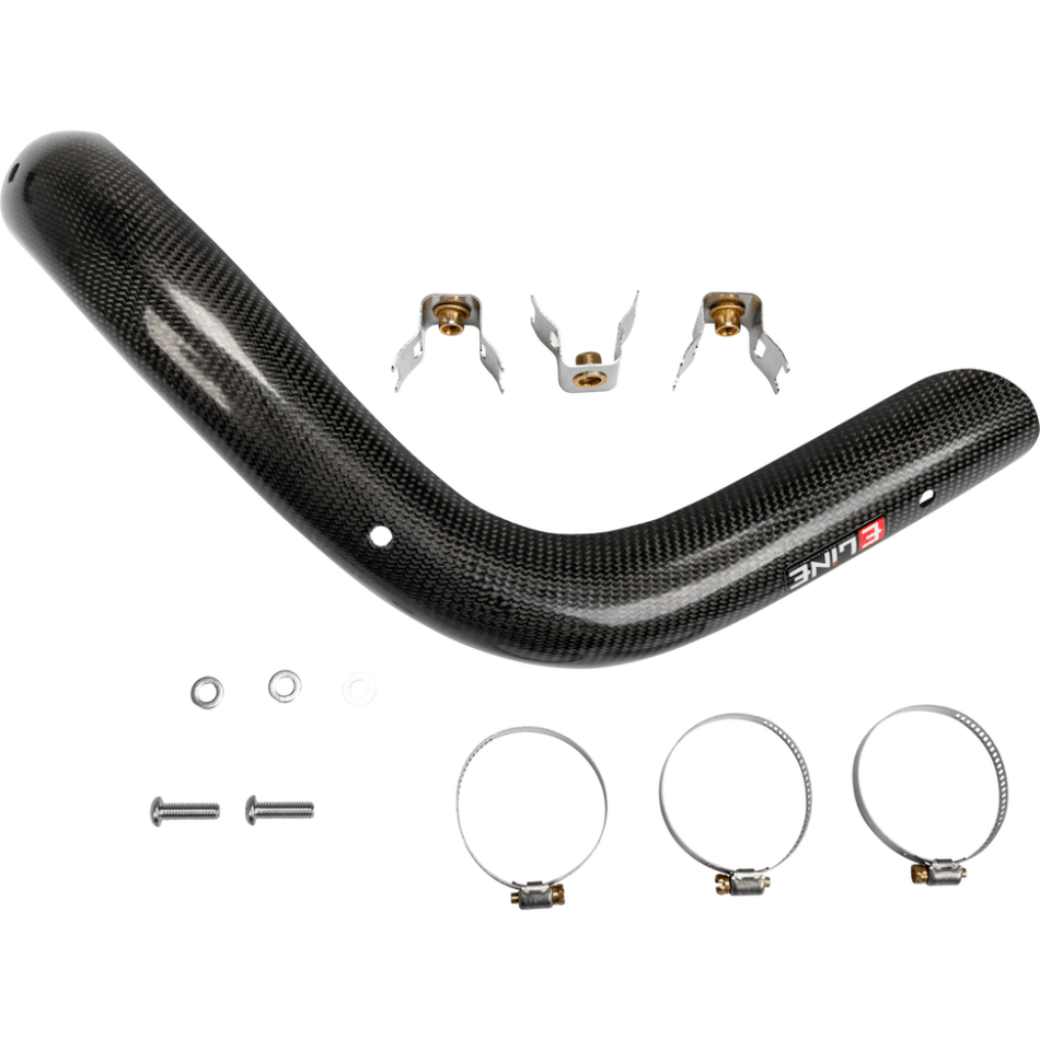 E - Line Stock Header Heat Shield for 2021 - 2023 GasGas MC/EX 350F | GHS35020 - MojoMotoSport.com