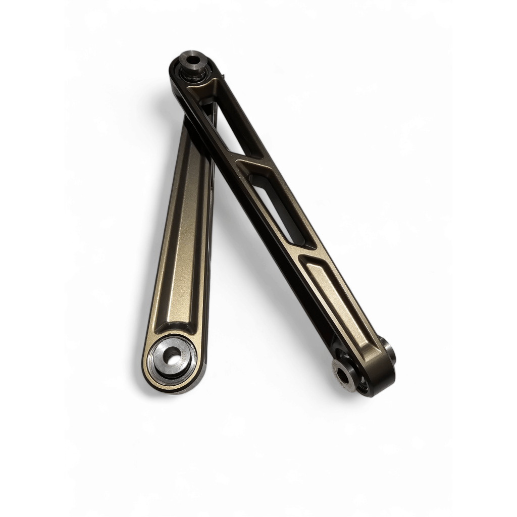Elektric 2022 to Current Polaris RZR Turbo R, Pro R Front Sway bar Link in Gun Metal Finish - MojoMotoSport.com