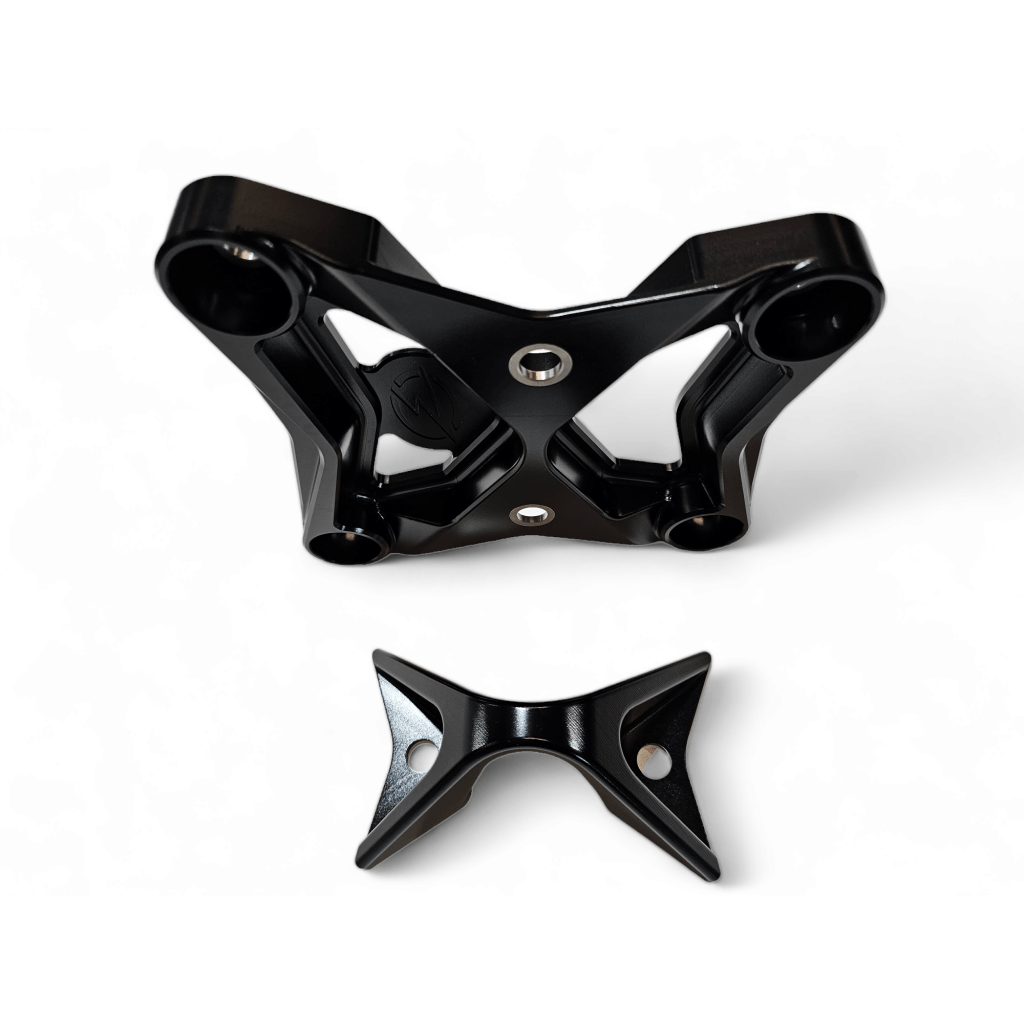 Elektric Offroad 2017 - 2021 Can Am X3 Maverick EOD Radius Rod Plate with Tow Hook Black - MojoMotoSport.com