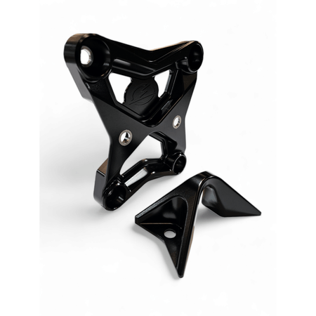 Elektric Offroad 2017 - 2021 Can Am X3 Maverick EOD Radius Rod Plate with Tow Hook Black - MojoMotoSport.com