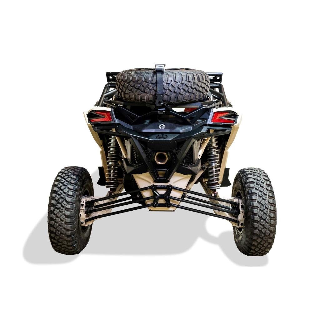 Elektric Offroad 2017 - 2024 Can Am X3 Maverick Volt Series Baja Spare Tire Rack - MojoMotoSport.com