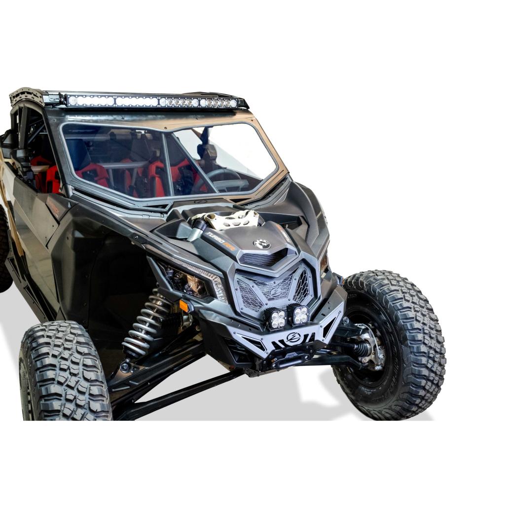 Elektric Offroad 2017 - 2024 Can Am X3 Maverick Volt Series Winch Front Bumper - MojoMotoSport.com