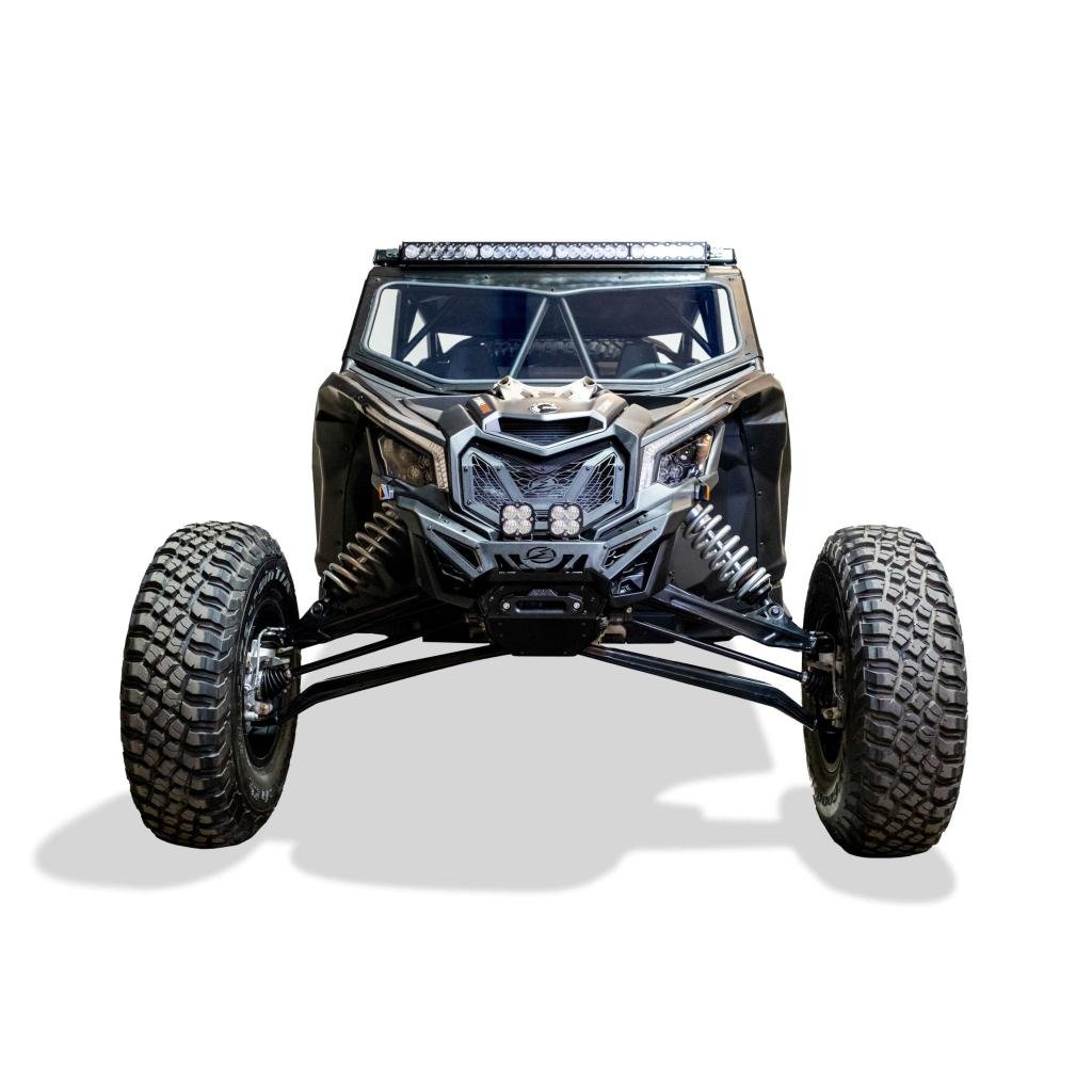 Elektric Offroad 2017 - 2024 Can Am X3 Maverick Volt Series Winch Front Bumper - MojoMotoSport.com