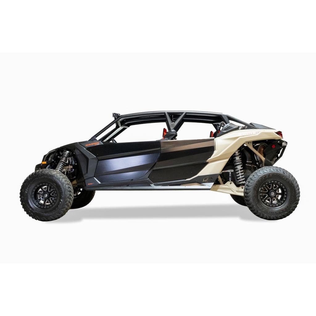 Elektric Offroad 2017 to current Can Am X3 Maverick (4 Seat) Volt Series Rock Guards - MojoMotoSport.com