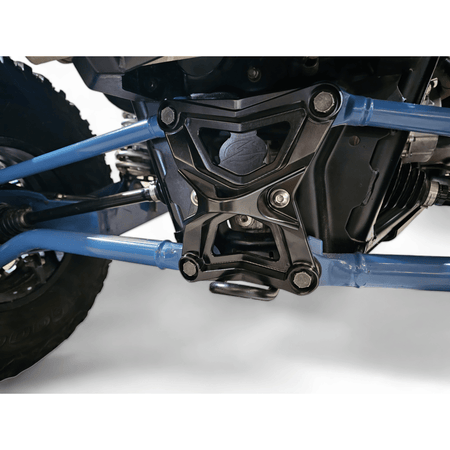 Elektric Offroad 2020 - 2024 Polaris RZR Pro XP Radius Rod Plate with Tow Hook Black - MojoMotoSport.com