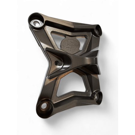 Elektric Offroad 2020 - 2024 Polaris RZR Pro XP Radius Rod Plate with Tow Hook Gunmetal - MojoMotoSport.com