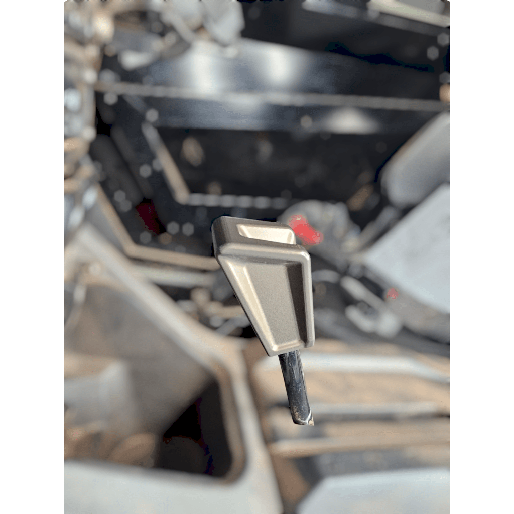 Elektric Offroad 2020 to Current Polaris RZR Pro R, Pro XP, Turbo R Shift Knob Anodized Gun Metal Finish - MojoMotoSport.com