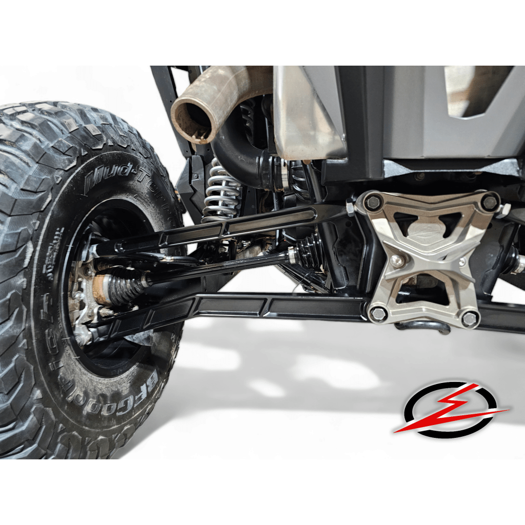Elektric Offroad 2020 to Current Polaris RZR Pro XP Radius Rods in Black Finish - MojoMotoSport.com