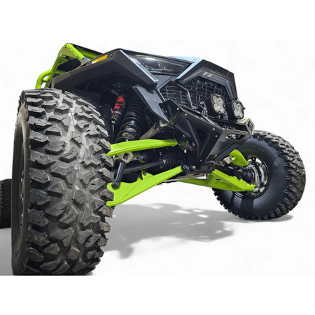 Elektric Offroad 2022 - 2024 Polaris RZR Pro R/ Turbo R Machined Billet Front Winch Bumper (Black Hard Anodize) - MojoMotoSport.com