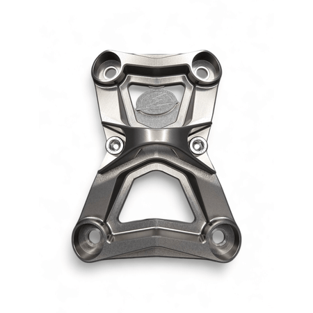 Elektric Offroad 2022 - 2024 Polaris RZR Turbo R/Pro R EOD Radius Rod Plate with Tow Hook Gunmetal - MojoMotoSport.com