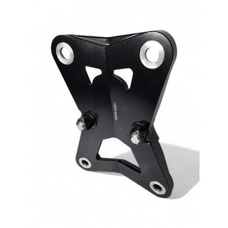 Elektric Offroad 2022 - 2024 Polaris RZR Turbo R/Pro R Radius Rod Plate with Tow Hook Black - MojoMotoSport.com