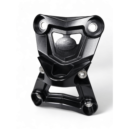 Elektric Offroad 2022 - 2024 Polaris RZR Turbo R/Pro R Radius Rod Plate with Tow Hook Black - MojoMotoSport.com