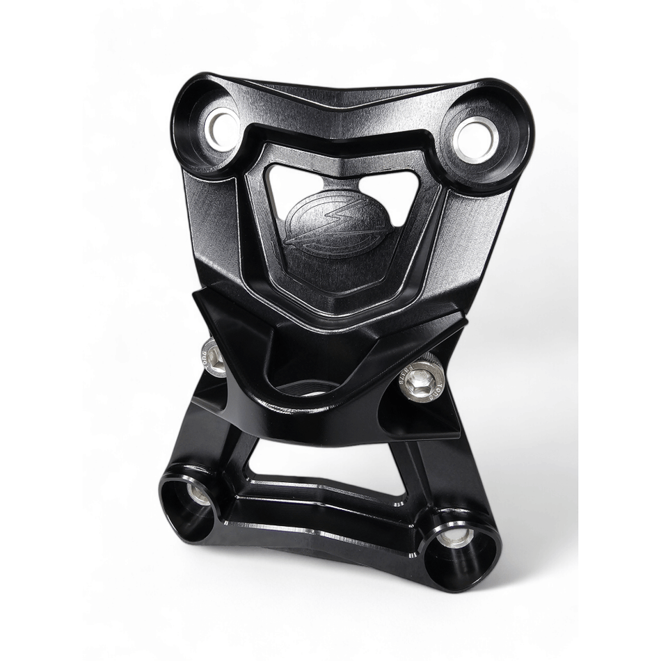 Elektric Offroad 2022 - 2024 Polaris RZR Turbo R/Pro R Radius Rod Plate with Tow Hook Black - MojoMotoSport.com