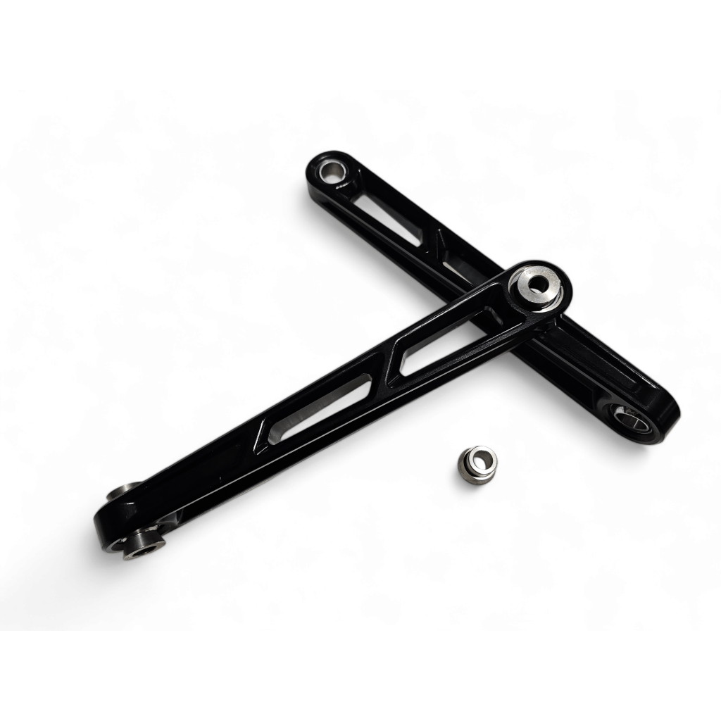 Elektric Offroad 2022 to Current Polaris RZR Turbo R, Pro R Front Sway bar Link in Black Finish - MojoMotoSport.com