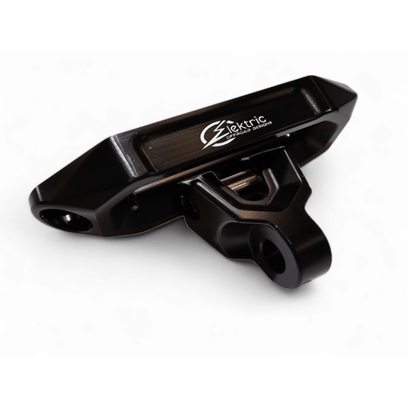 Elektric Offroad Designs UTV Winch Fairlead and Hook | Black - MojoMotoSport.com