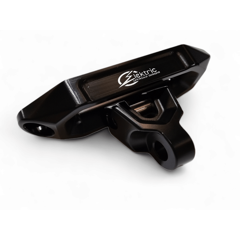 Elektric Offroad Designs UTV Winch Fairlead and Hook | Black - MojoMotoSport.com