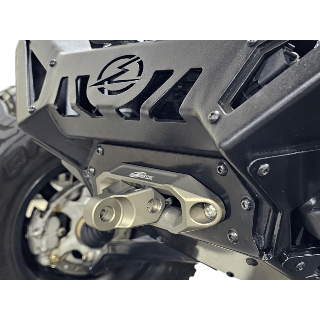 Elektric Offroad Designs UTV Winch Fairlead and Hook | Gunmetal - MojoMotoSport.com