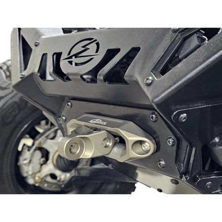 Elektric Offroad Designs UTV Winch Fairlead and Hook | Gunmetal - MojoMotoSport.com