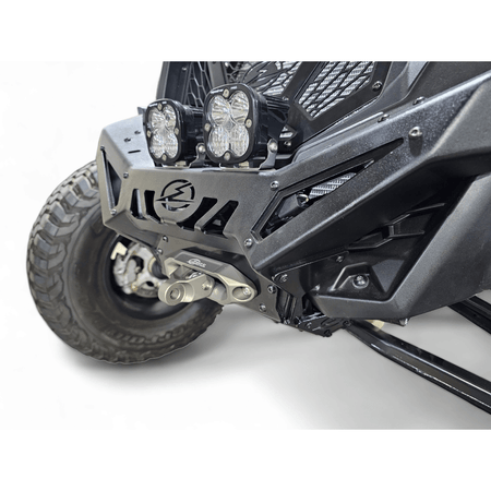 Elektric Offroad Designs UTV Winch Fairlead and Hook | Gunmetal - MojoMotoSport.com