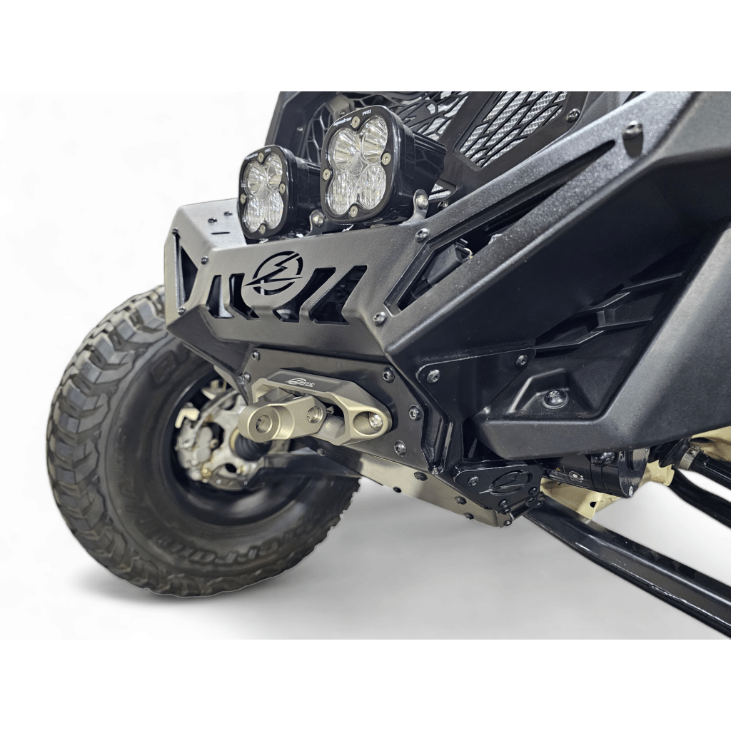 Elektric Offroad Designs UTV Winch Fairlead and Hook | Gunmetal - MojoMotoSport.com