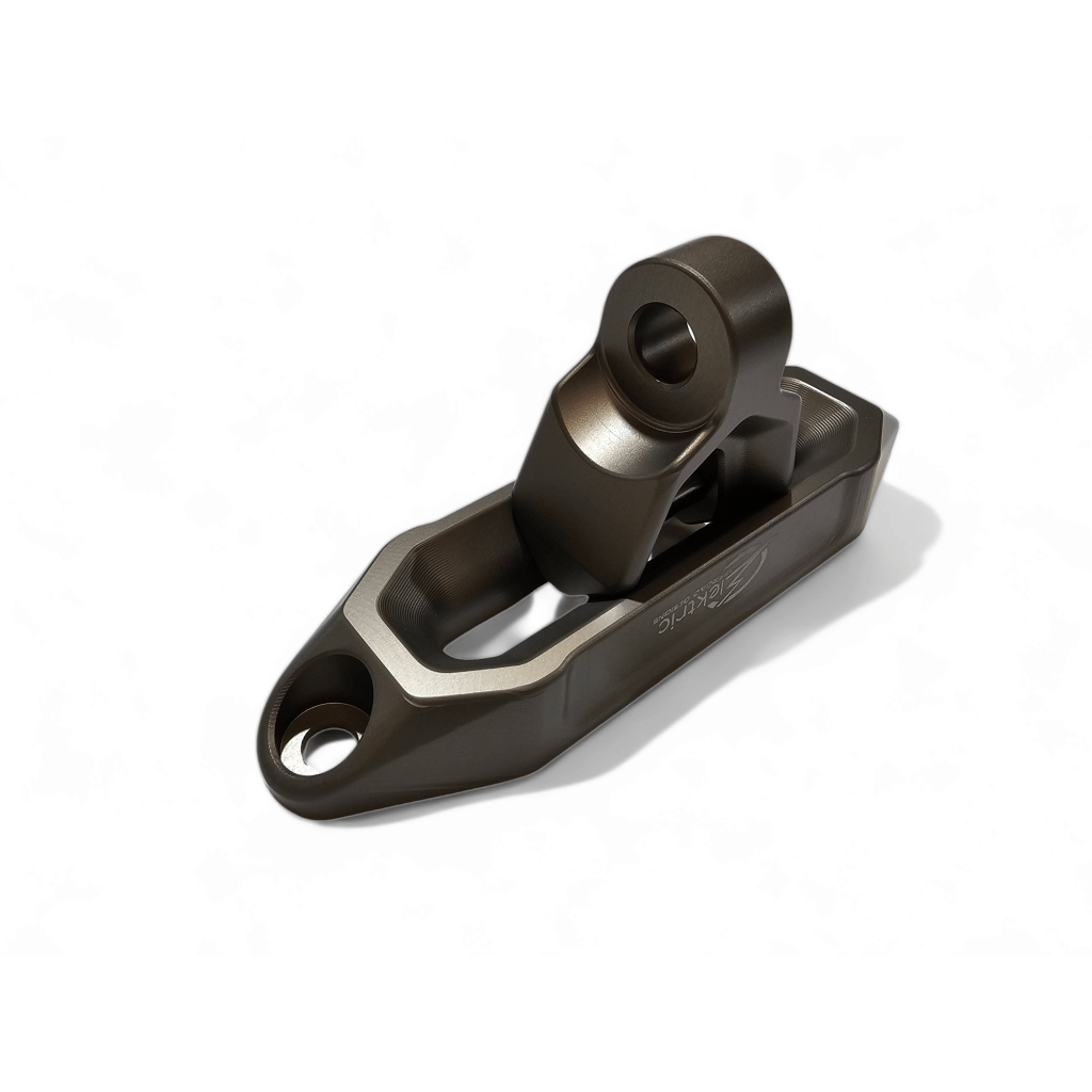 Elektric Offroad Designs UTV Winch Fairlead and Hook | Gunmetal - MojoMotoSport.com