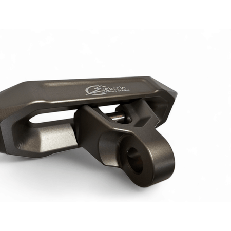 Elektric Offroad Designs UTV Winch Fairlead and Hook | Gunmetal - MojoMotoSport.com