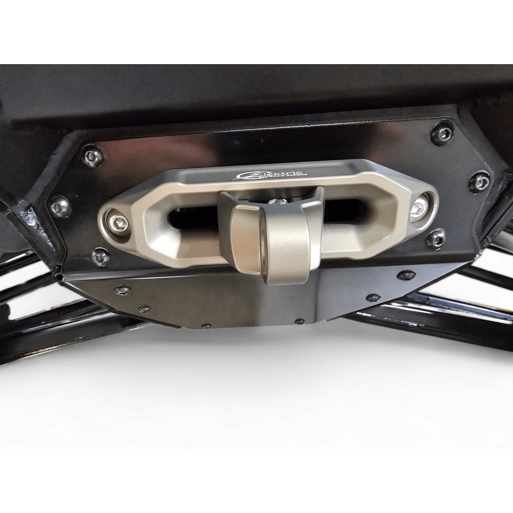 Elektric Offroad Designs UTV Winch Fairlead and Hook | Gunmetal - MojoMotoSport.com
