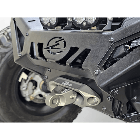 Elektric Offroad Designs UTV Winch Fairlead and Hook | Gunmetal - MojoMotoSport.com