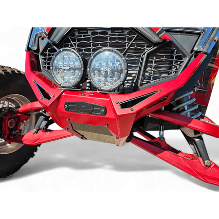 Elektric Offroad Designs UTV Winch Fairlead Cover Plate | Black - MojoMotoSport.com