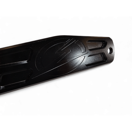Elektric Offroad Designs UTV Winch Fairlead Cover Plate | Black - MojoMotoSport.com