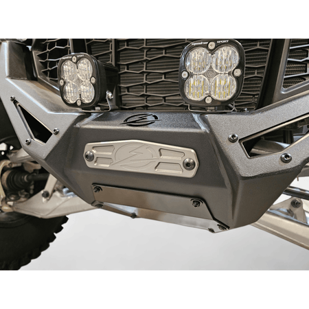 Elektric Offroad Designs UTV Winch Fairlead Cover Plate | Gun Metal - MojoMotoSport.com