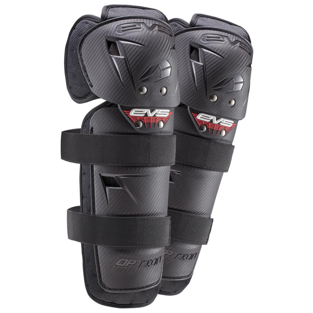 EVS Option Knee/Shin Guards | OPTK16 - BK - MojoMotoSport.com